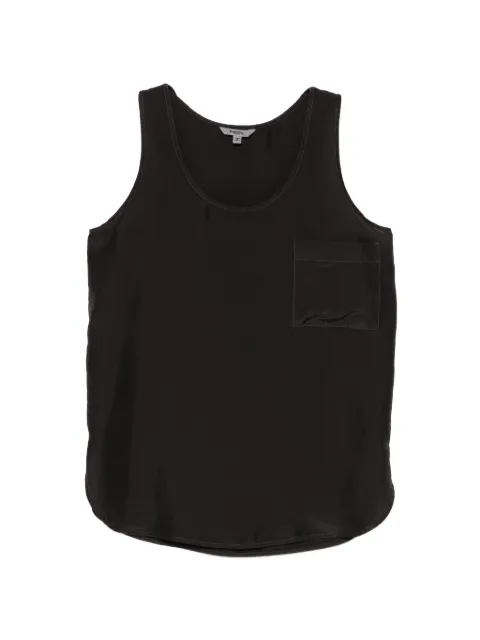 Barena patch-pocket scoop-neck blouse