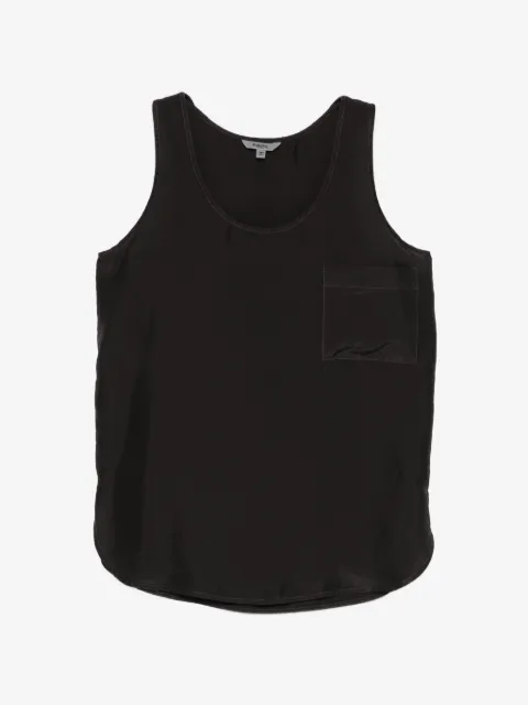 Barena patch-pocket scoop-neck blouse
