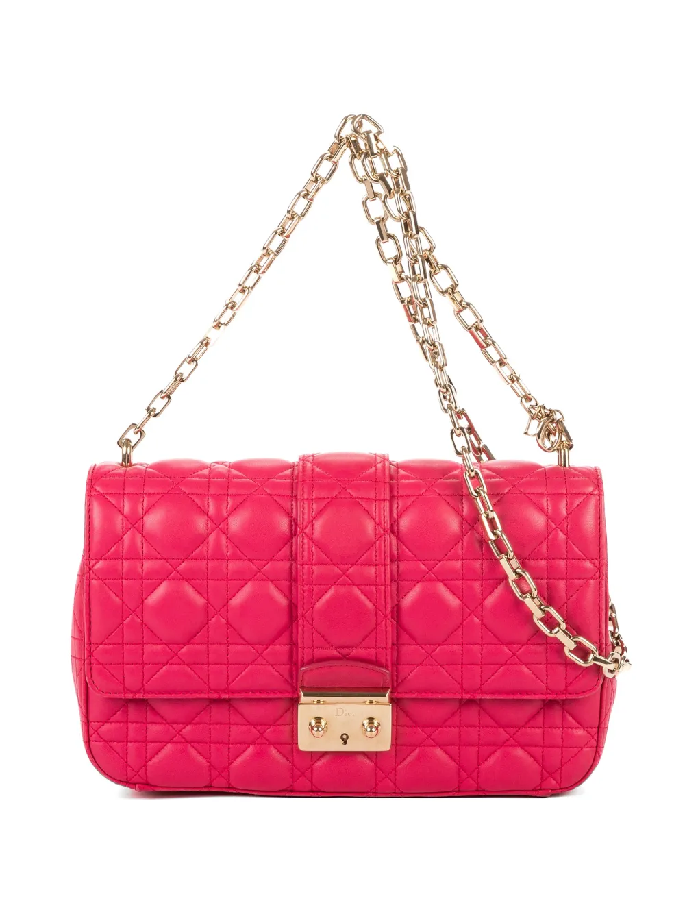 Christian Dior Pre-Owned 18MA0142 quilted chain bag - Pink