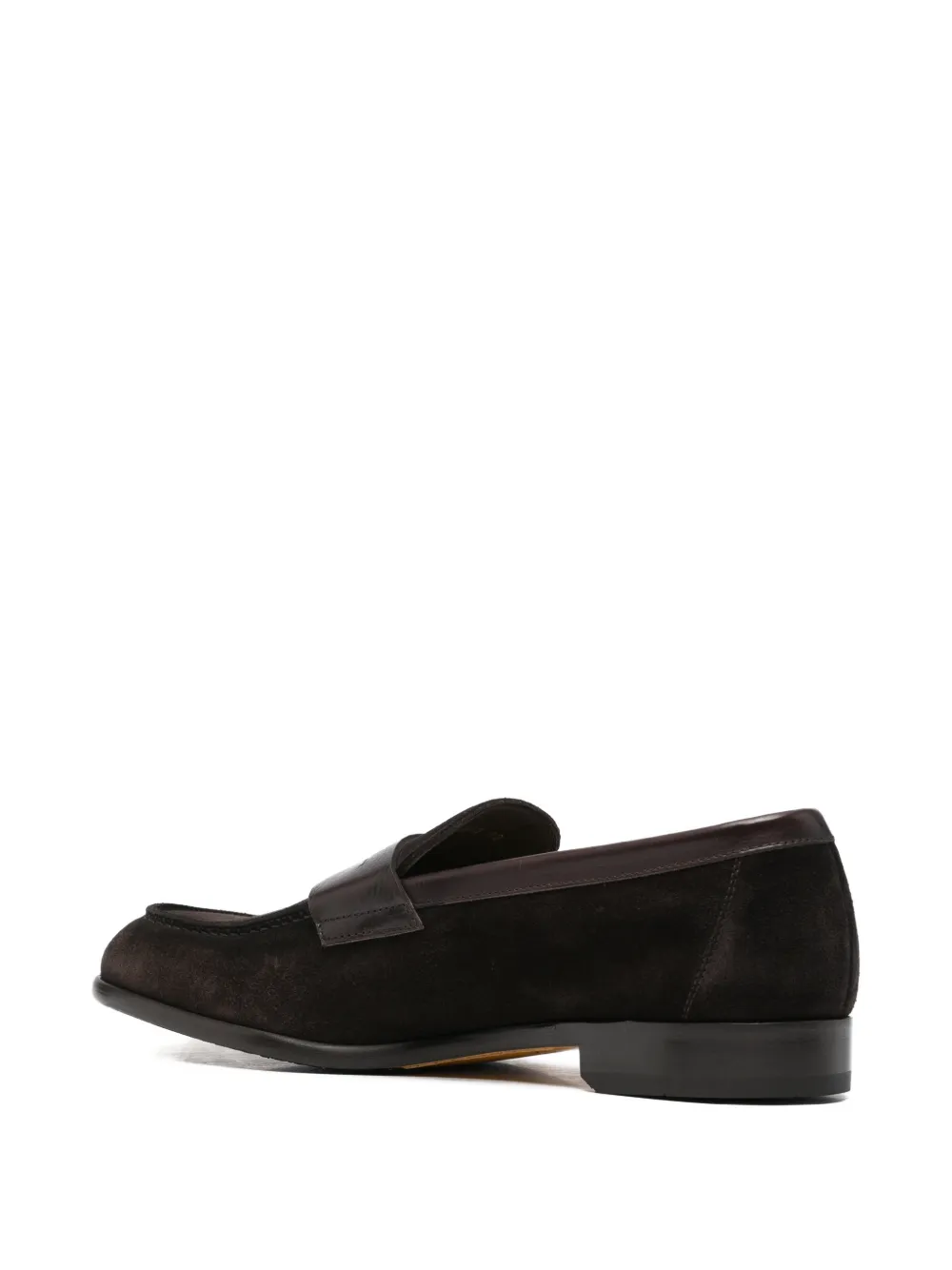 Doucal's suede penny loafers Bruin