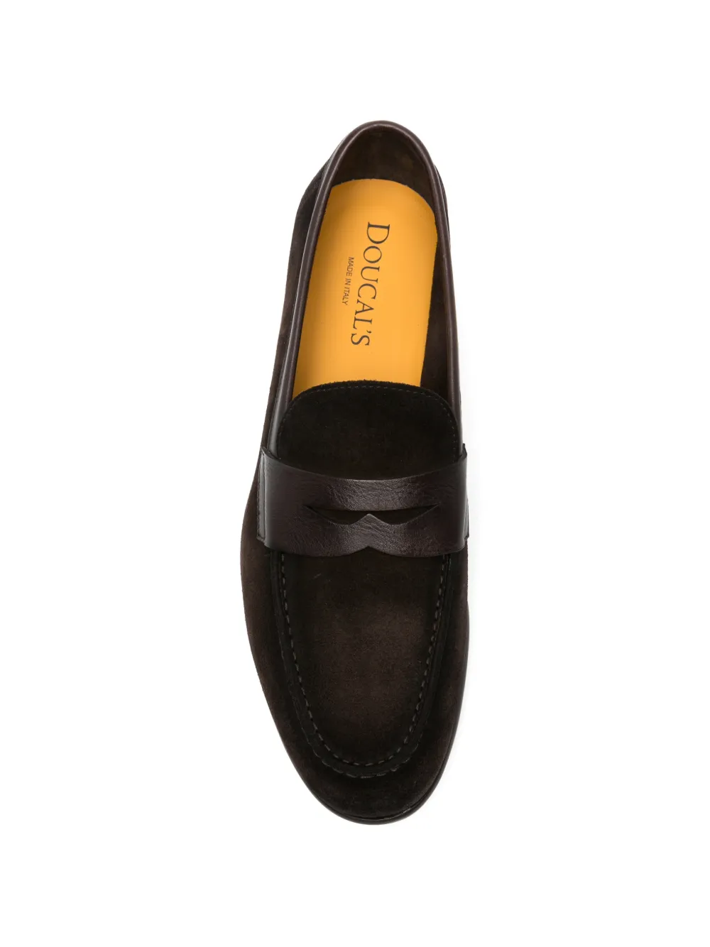 Doucal's suede penny loafers Bruin