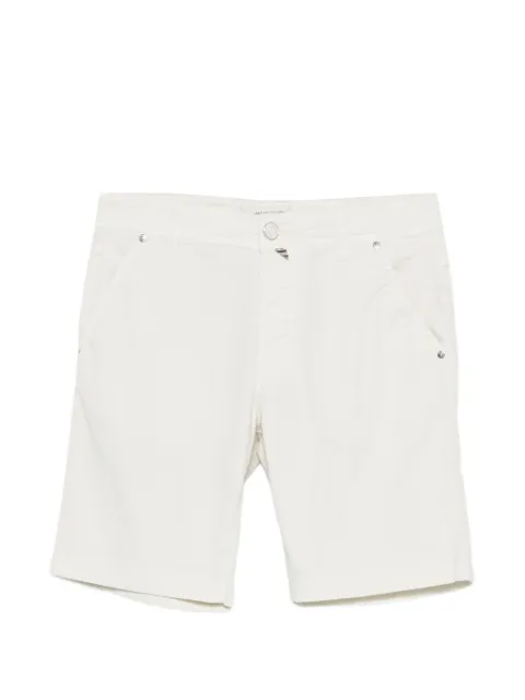 Jacob Cohën logo-patch shorts