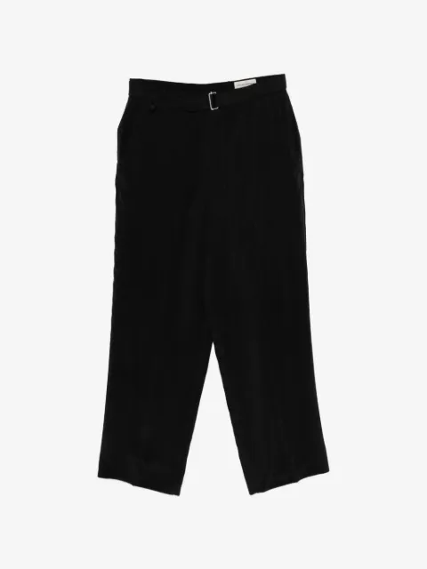 Officine Generale buckle-fastening trousers