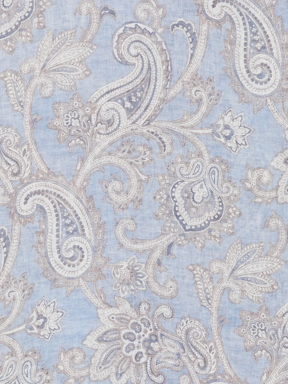 Dell'oglio Sjaal met paisley-print Blauw