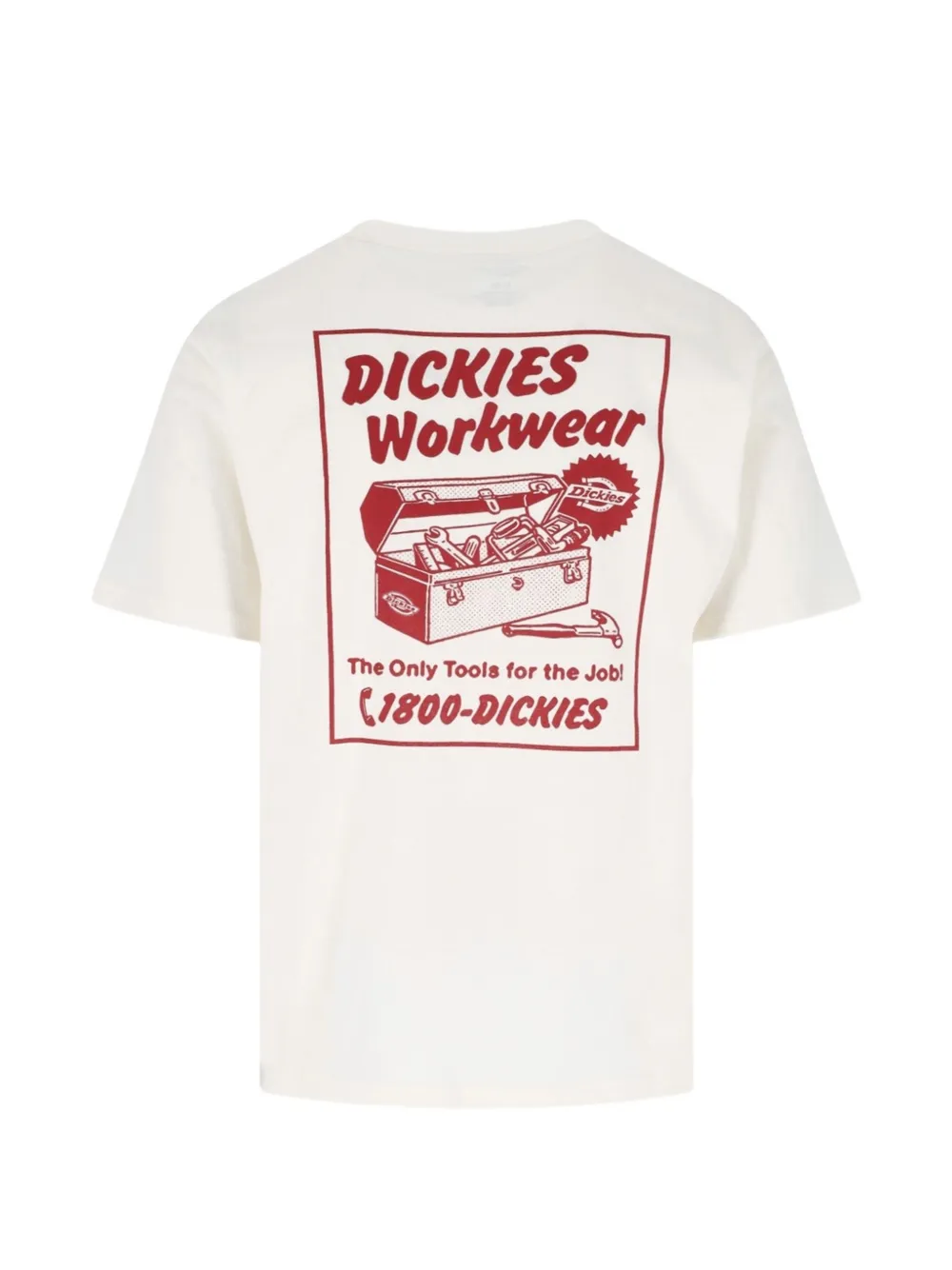 DICKIES T-shirt met Dry Ridge print Wit