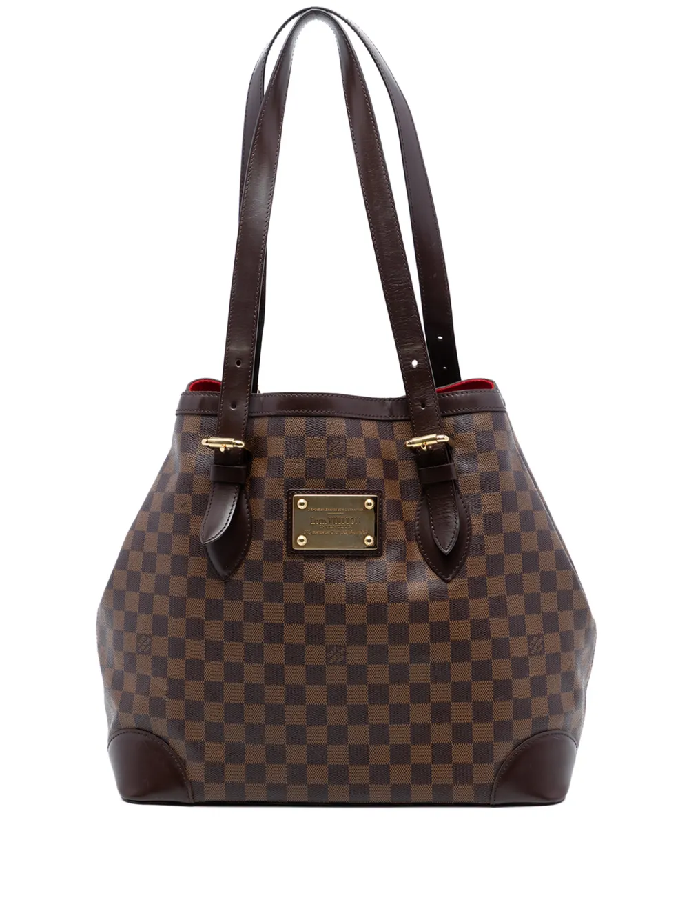 Louis Vuitton Pre-Owned 1990-2010 Damier Ebene Hampstead GM tote bag - Braun