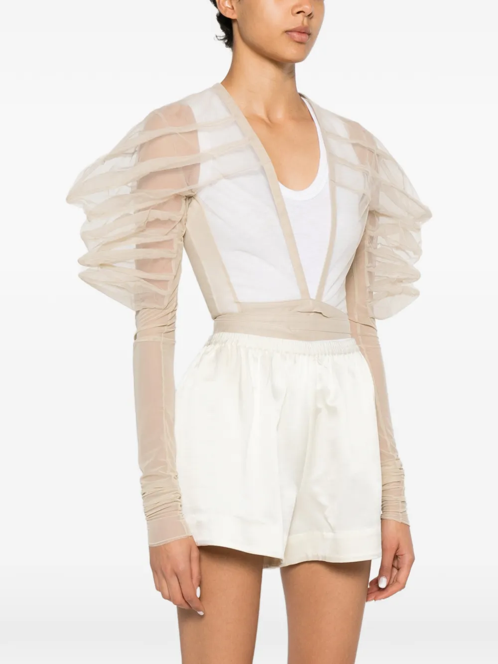 Rick Owens Rhino top Beige