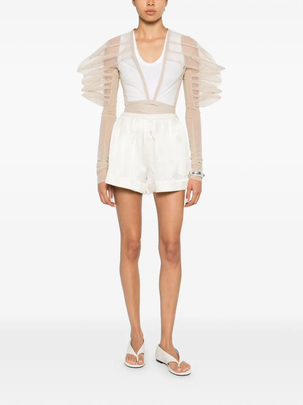 Rick Owens Rhino top Beige