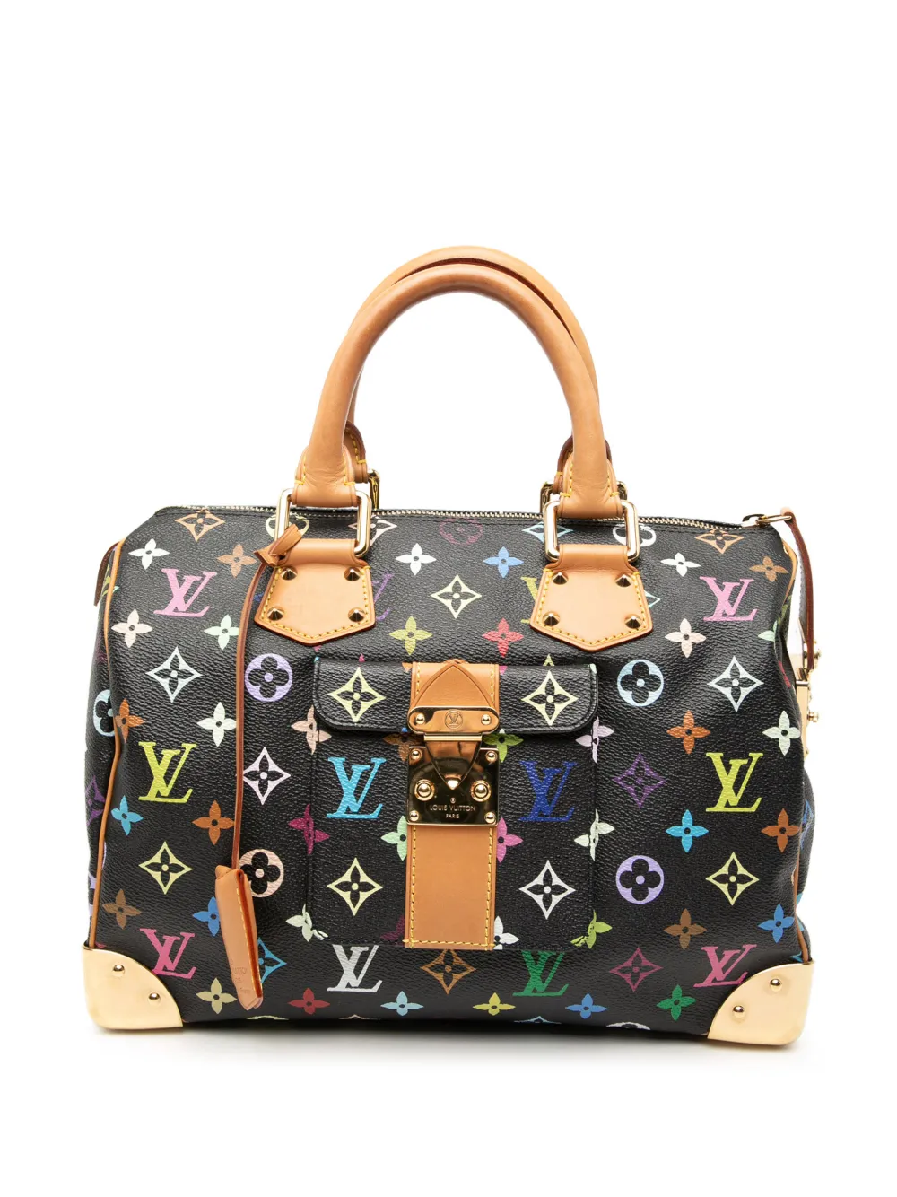 Louis Vuitton Pre-Owned 2003 Monogram Multicolore Speedy 30 boston bag - Nero
