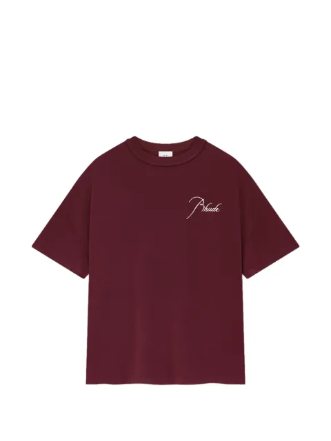 RHUDE logo-print t-shirt