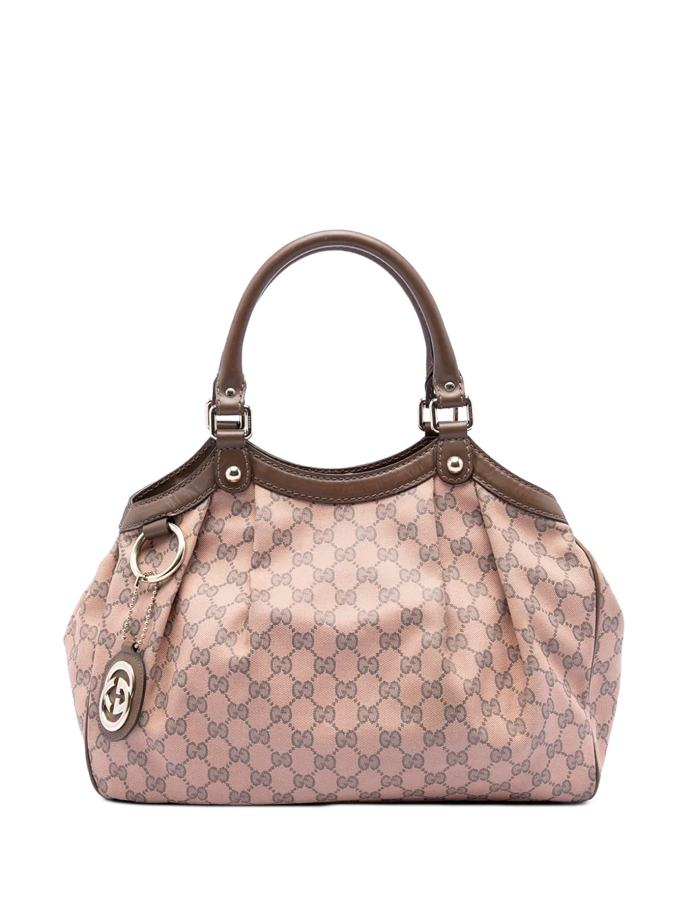 Gucci Pre-Owned 2016-2026 Medium GG Canvas Sukey tote bag - Rosa