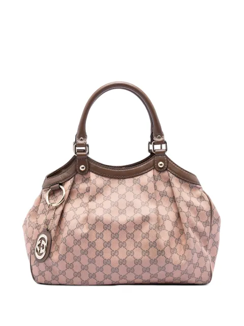 Gucci Pre-Owned 2016-2026 ミディアム GGキャンバス スーキー トートバッグ