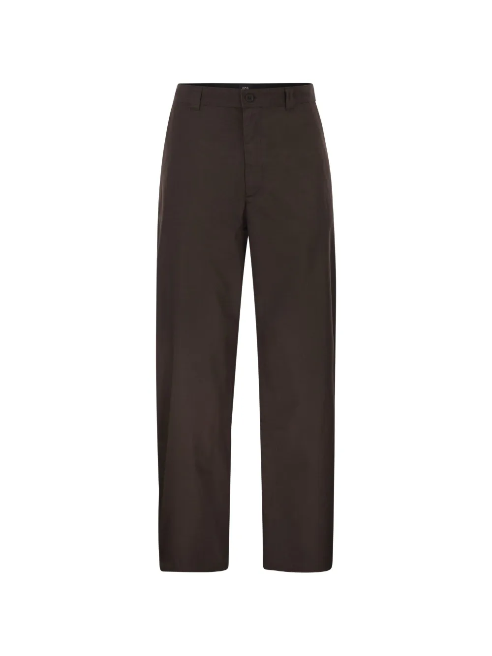 A.P.C. cotton trousers - Marrone
