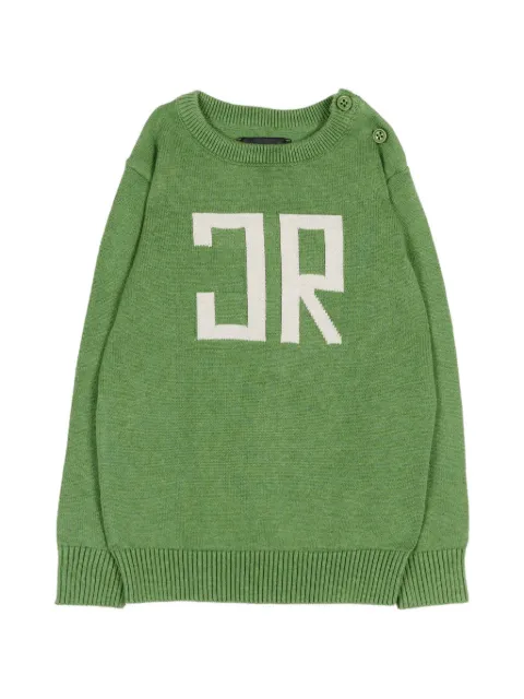 John Richmond Junior embroidered-logo sweatshirt