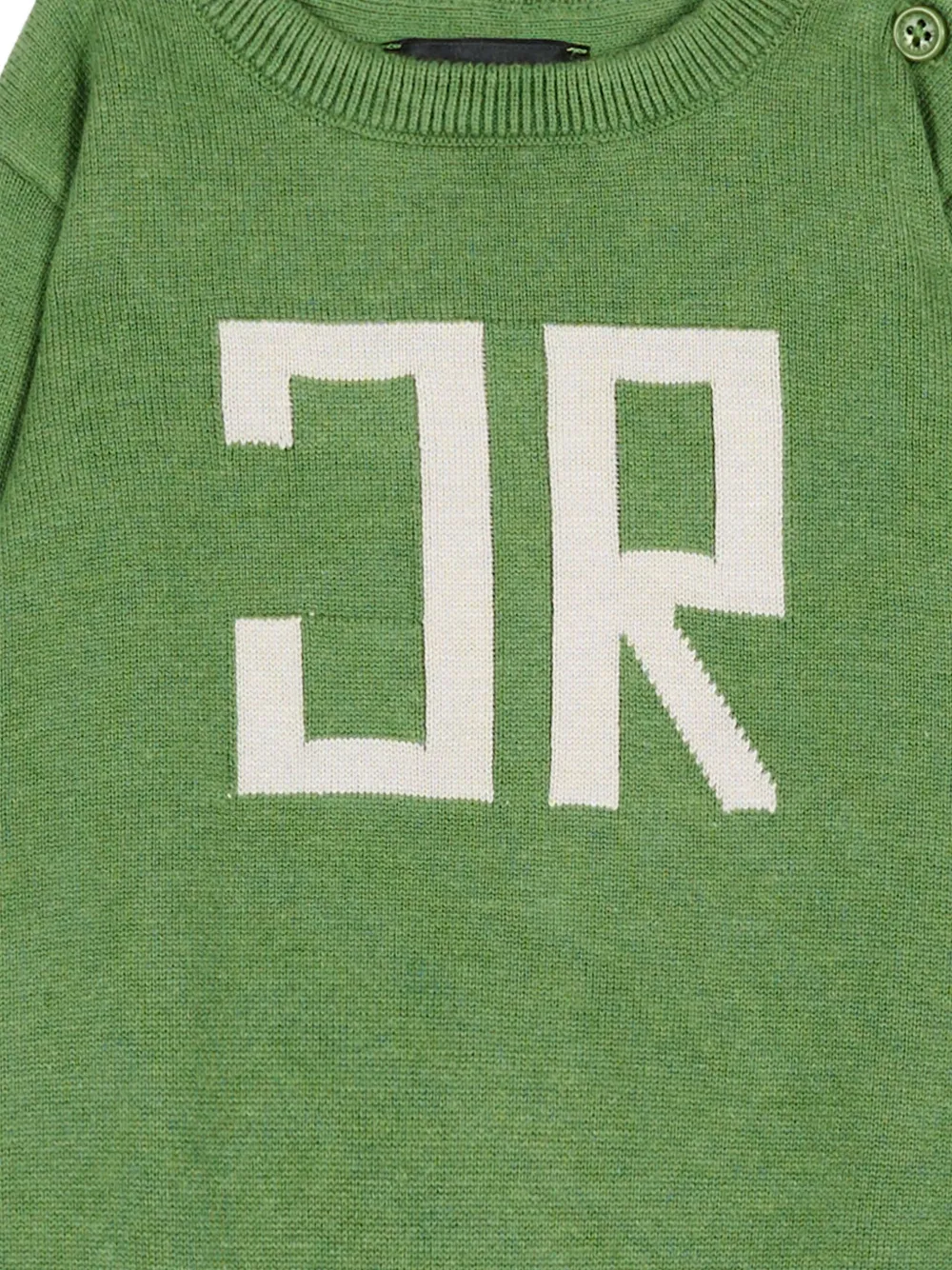 John Richmond Junior Sweater met geborduurd logo Groen