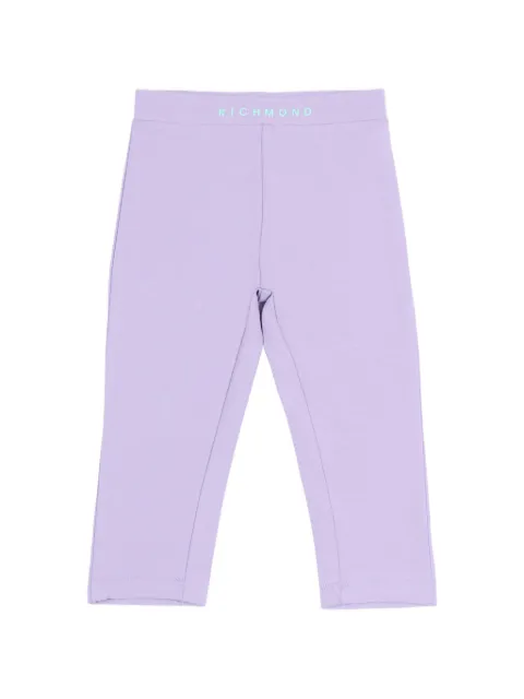 John Richmond Junior logo-print leggings