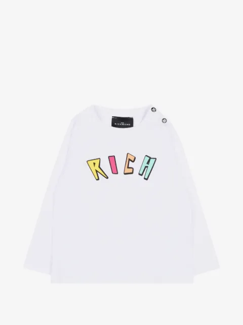 John Richmond Junior t-shirt à manches longues