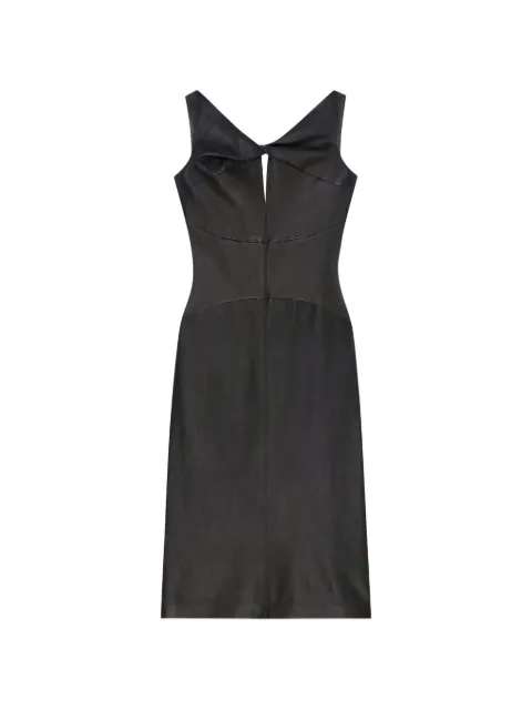 Givenchy vestido midi con detalle retorcido