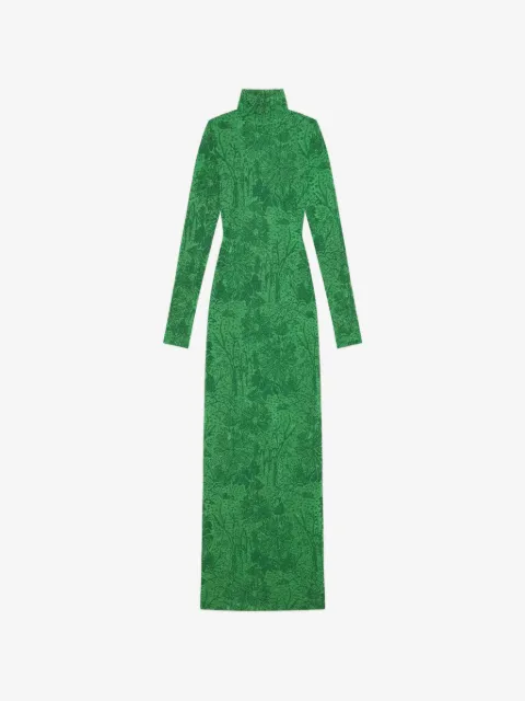 Givenchy floral-pattern maxi dress