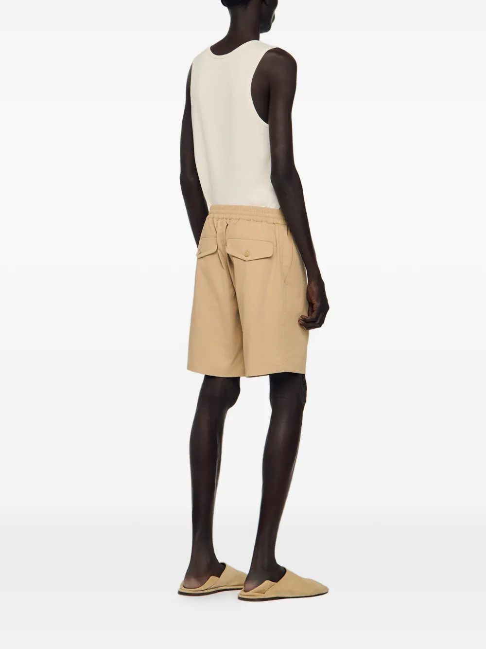 SANDRO Shorts met trekkoord Beige