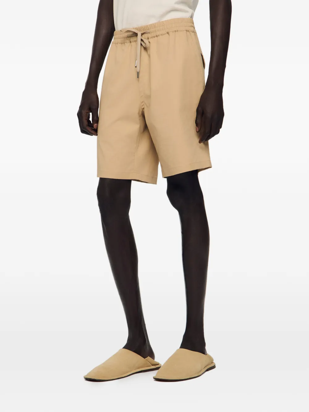 SANDRO Shorts met trekkoord Beige