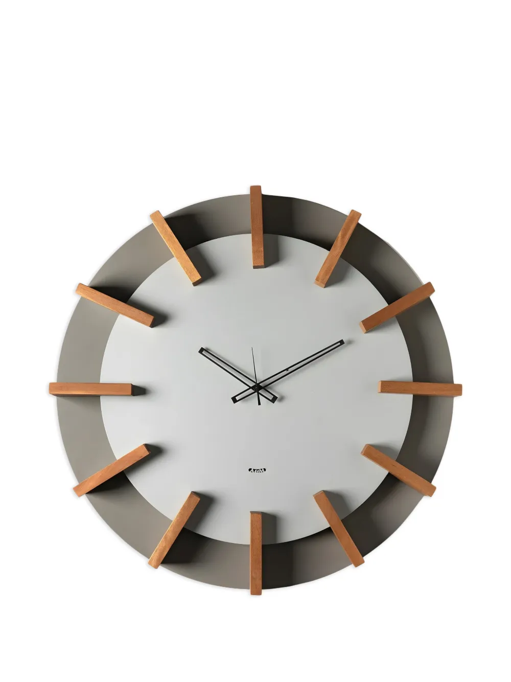 Arti & Mestieri Timon wall clock - Grigio