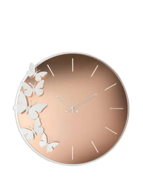 Arti & Mestieri Diana butterfly wall clock