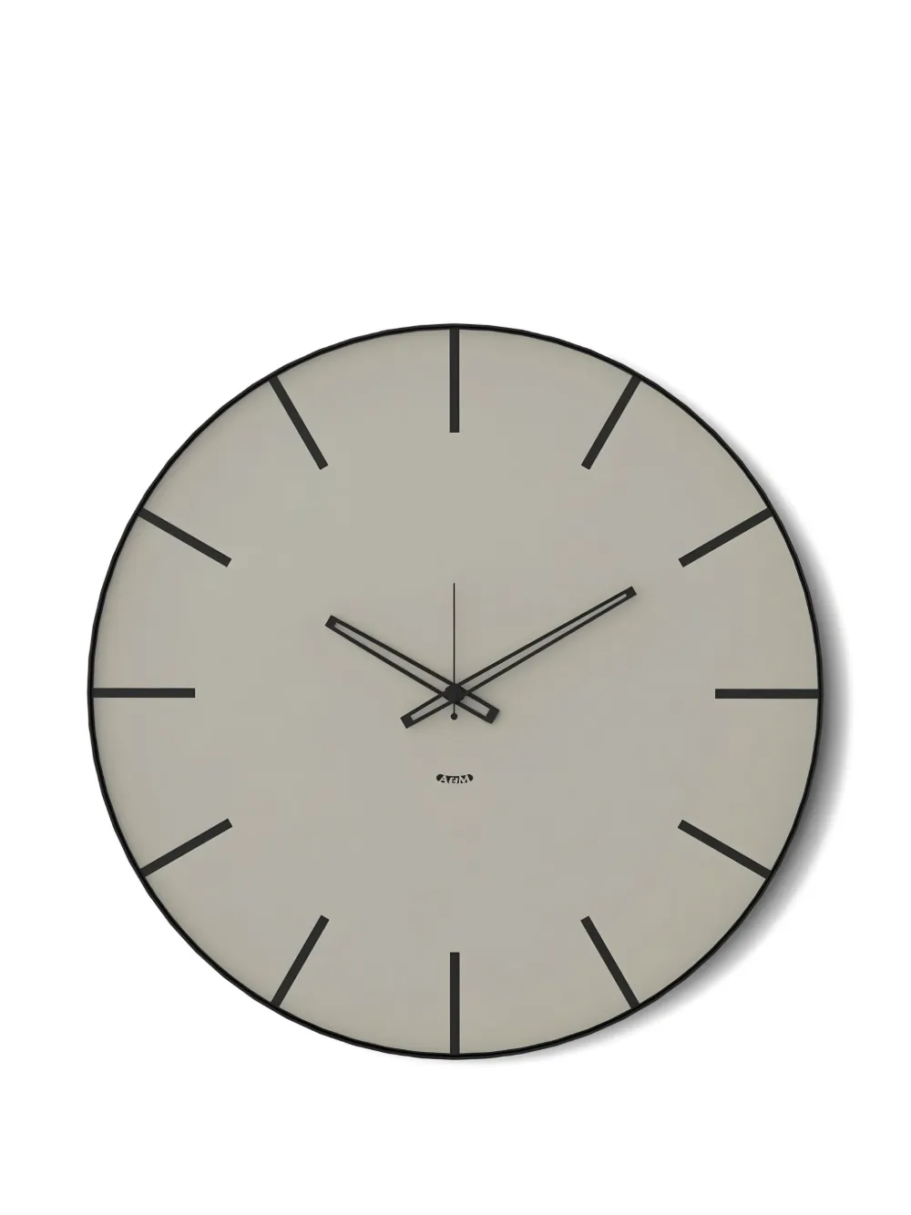 Arti & Mestieri Symbol round wall clock - Nude