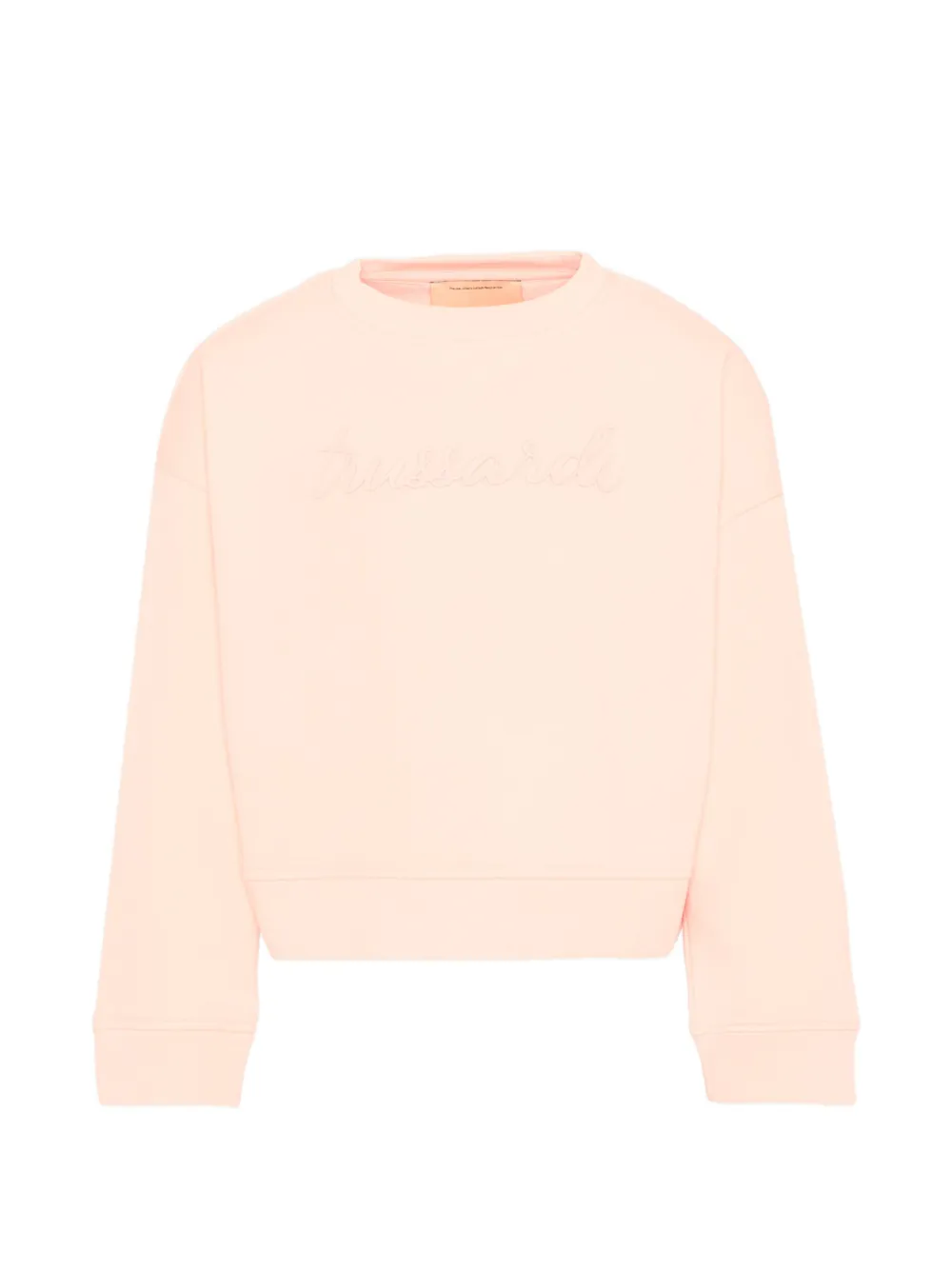 TRUSSARDI JUNIOR crew-neck sweatshirt - Rosa