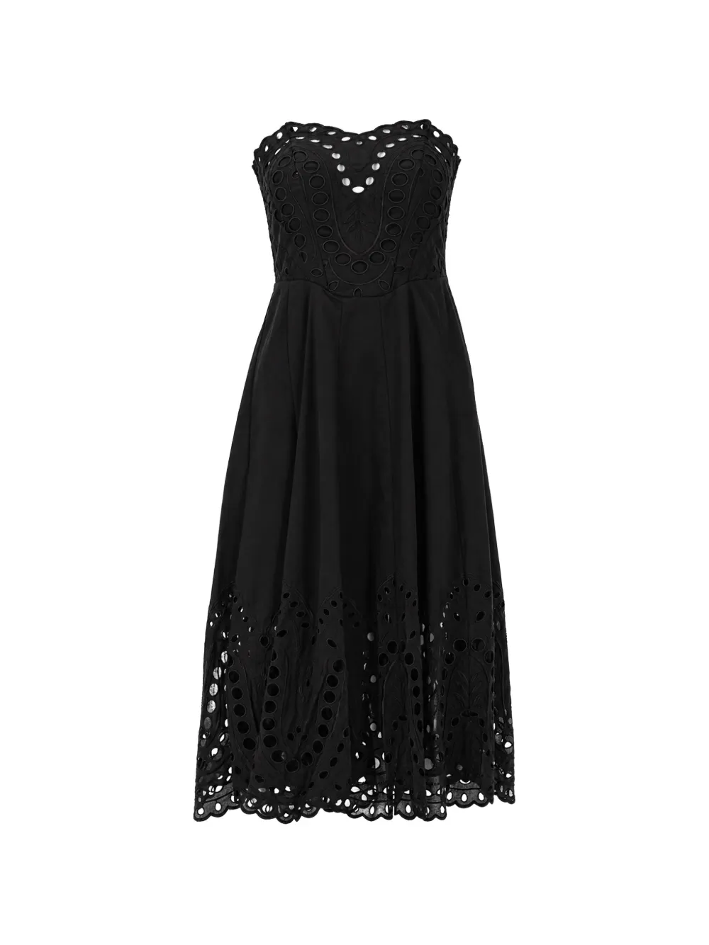 Charo Ruiz Ibiza Marlin midi dress - Black