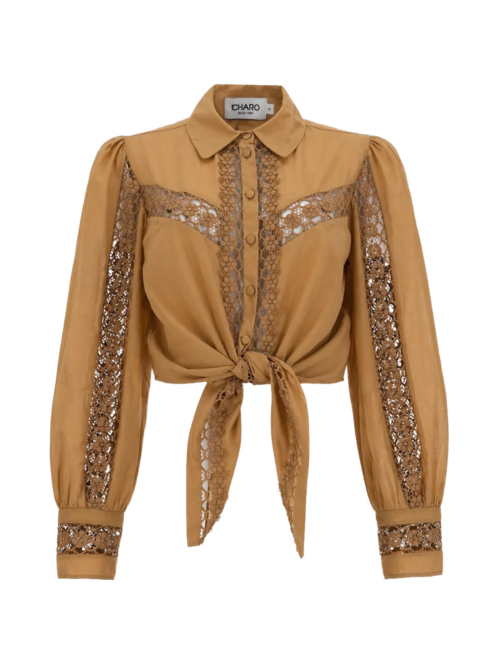 Charo Ruiz Ibiza Devi shirt - Nude
