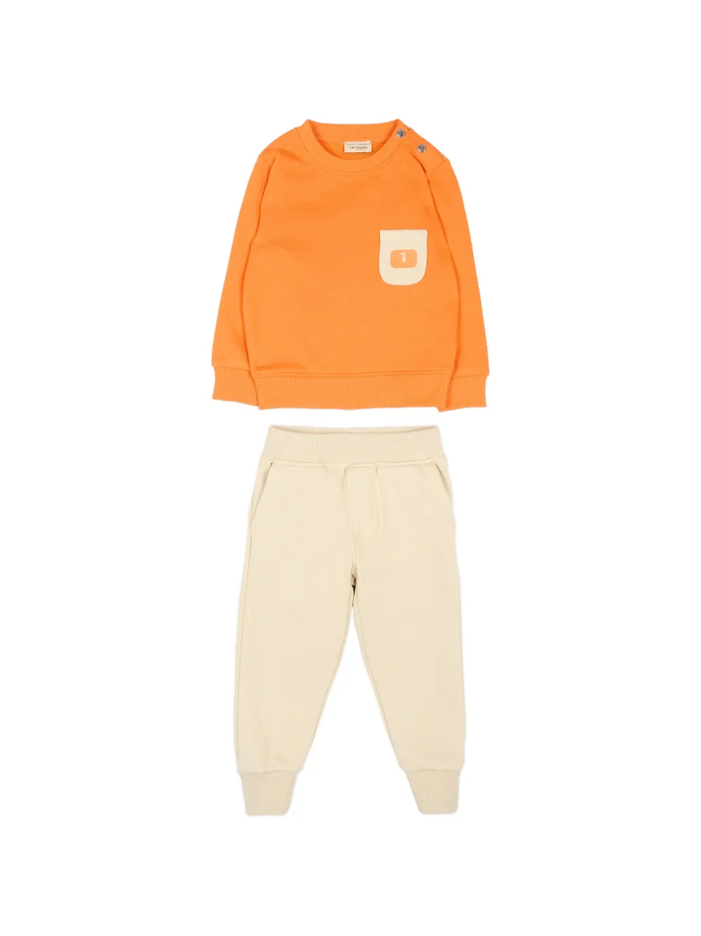 TRUSSARDI JUNIOR pocket tracksuit - Arancione