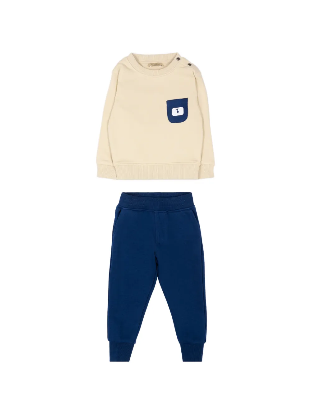 TRUSSARDI JUNIOR pocket tracksuit - Blu