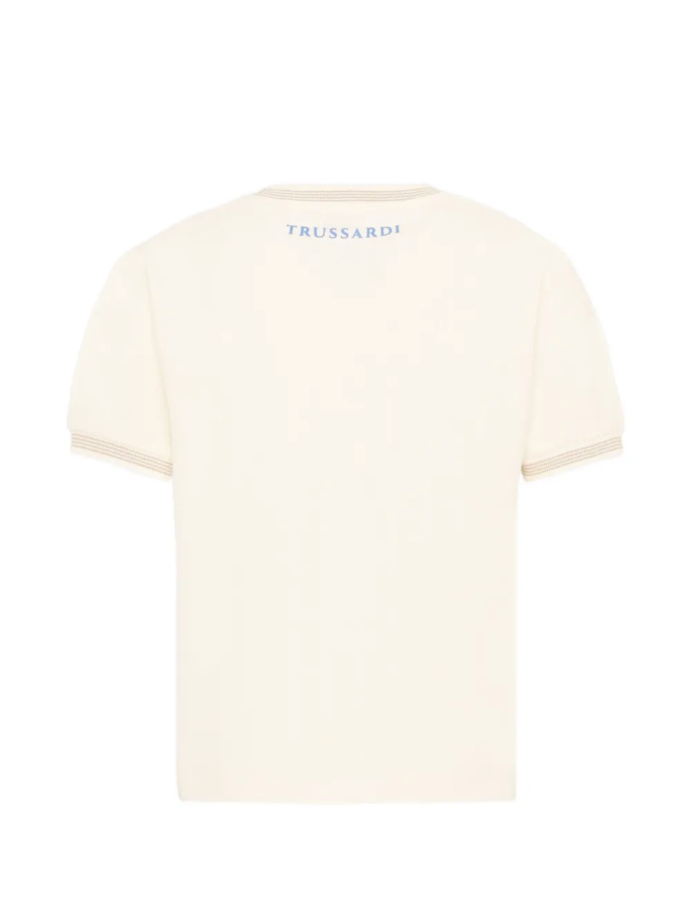 TRUSSARDI JUNIOR T-shirt met borduurwerk Beige