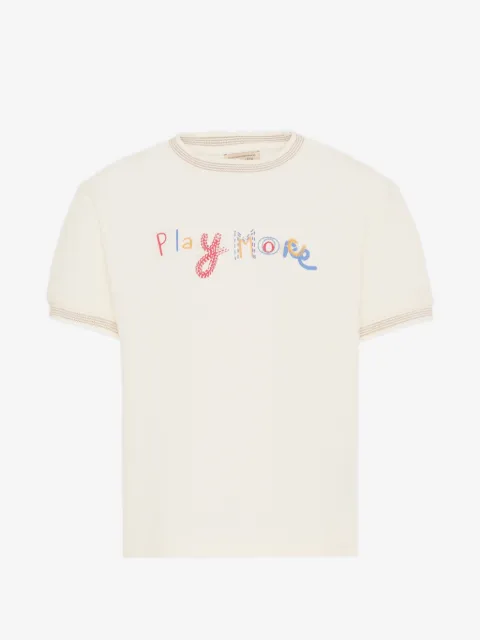 TRUSSARDI JUNIOR embroidered T-shirt