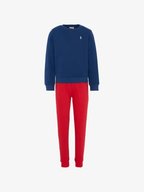 TRUSSARDI JUNIOR logo tracksuit