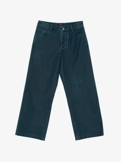 SEWMOD jeans con detalle de parche