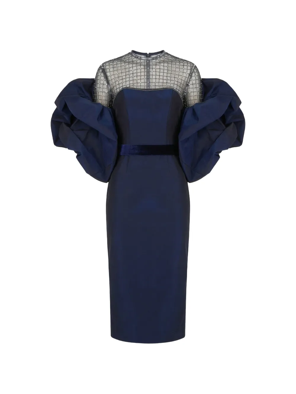 Gattinolli by Marwan bead-embellished midi dress - Blau