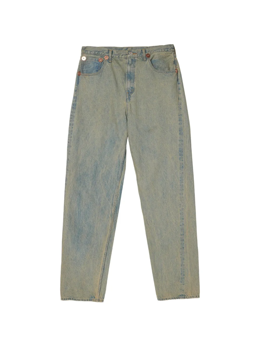 Woolrich washed-effect jeans - Blau