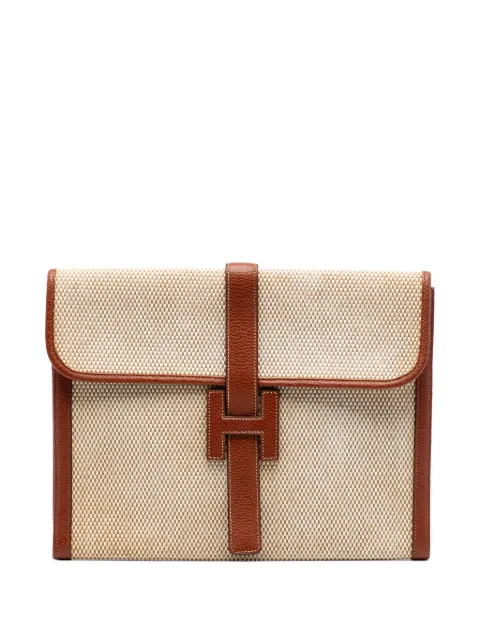 Hermès Pre-Owned bolso de mano Toile Jige 29 2003