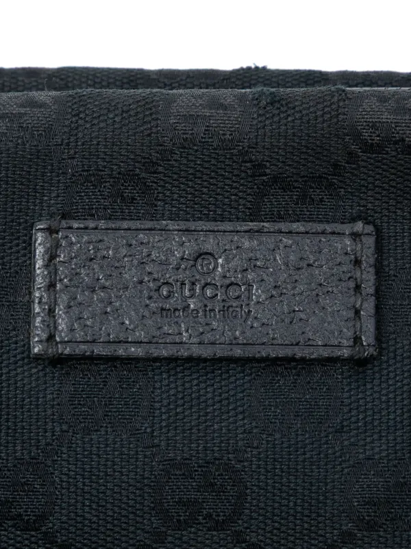 Gucci Pre-Owned 2016-2025 GGキャンバス ウェブ ビジネスバッグ