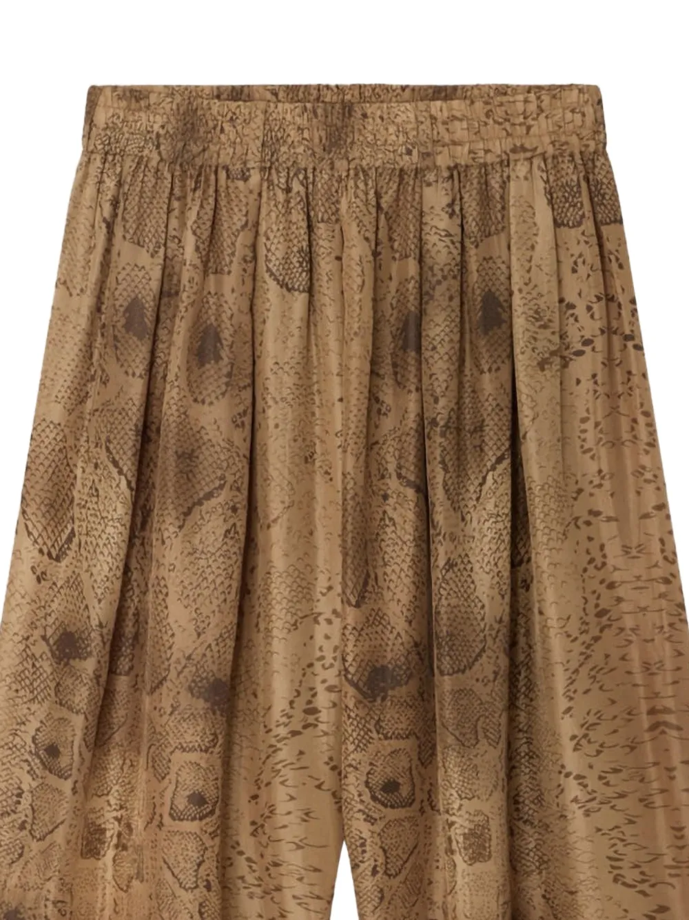 Mes Demoiselles Elastische broek Beige