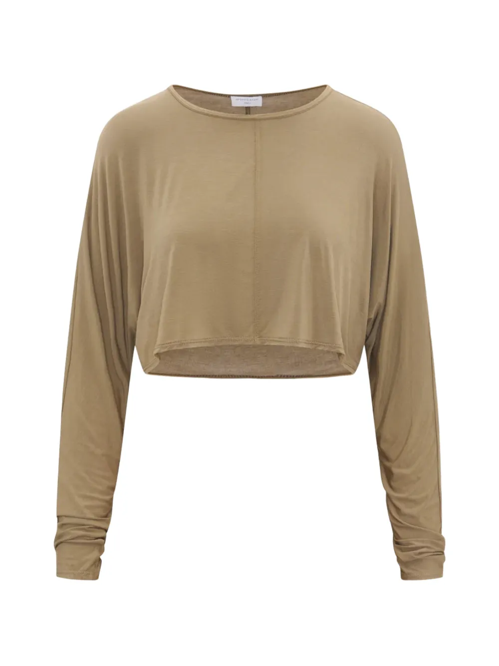 ARTEMIS DICIERO long-sleeve crop top - Grün