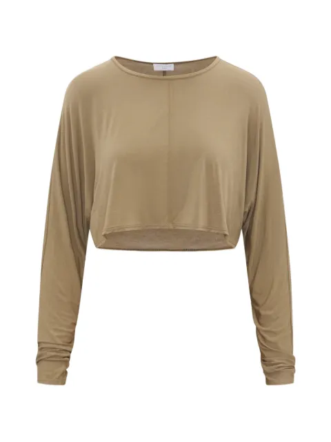 ARTEMIS DICIERO long-sleeve crop top