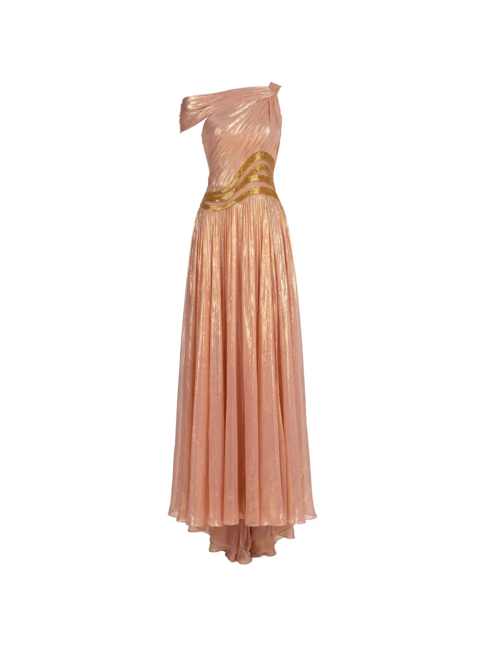 Gattinolli by Marwan lurex gown dress - Pink