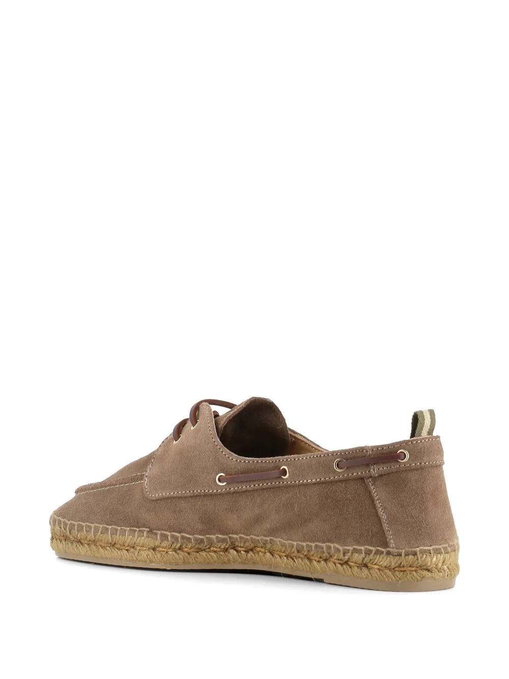 Castañer suede espadrille boat shoes Bruin