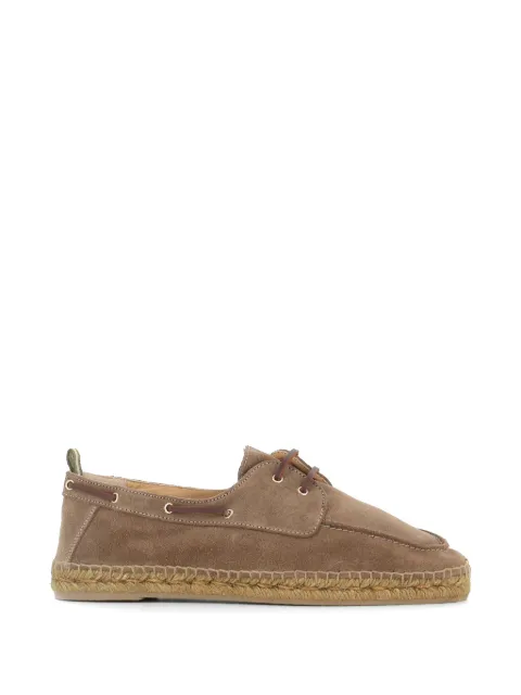Castañer suede espadrille boat shoes