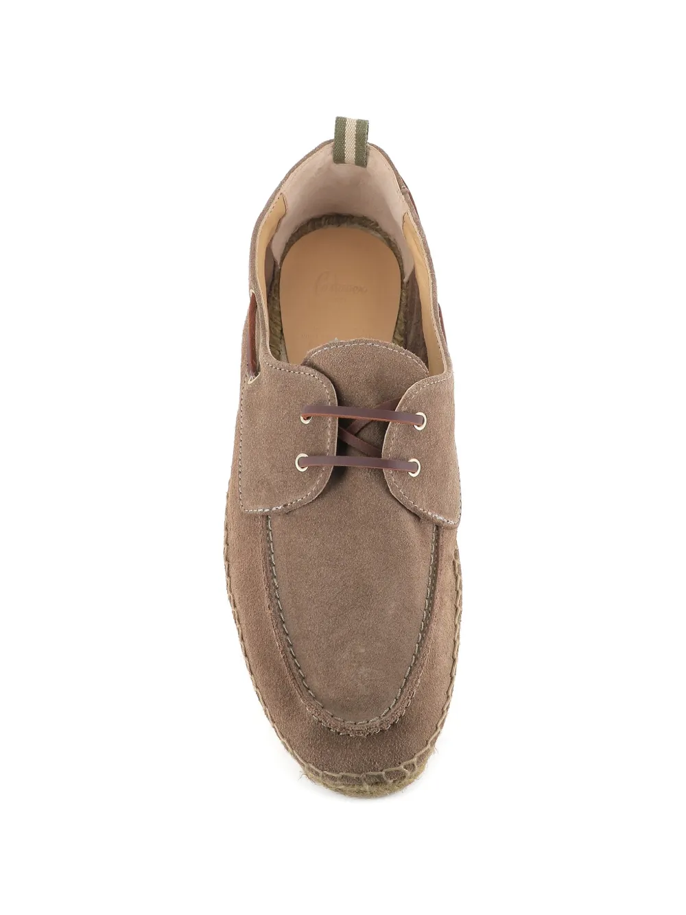 Castañer suede espadrille boat shoes Bruin