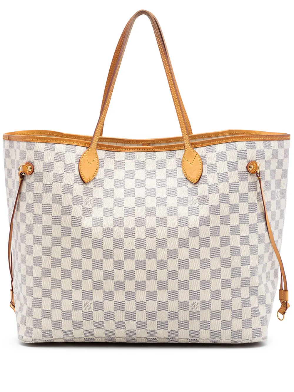 Louis Vuitton Pre-Owned 2014 Damier Azur Neverfull GM tote bag - Weiß