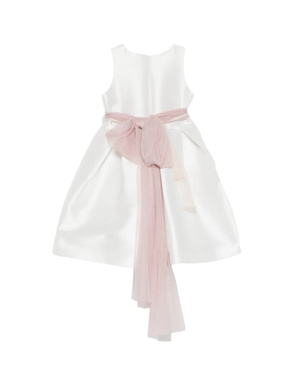 Mimilù Jurk met bloemenpatch Wit